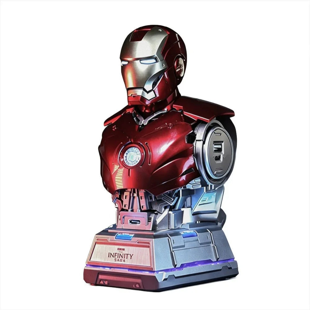 Killerbody Marvel Iron Man MK3 Infinity Saga Charging Station – 65W Mecha Bust USB Charger