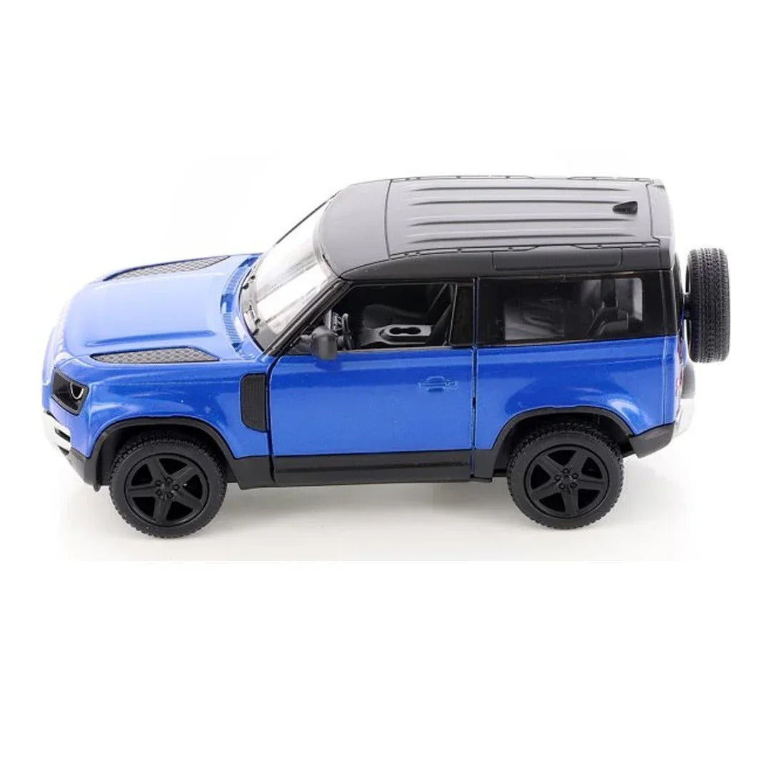 Kinsmart Land Rover Defender 90 Diecast Model Car 1:36 – Blue