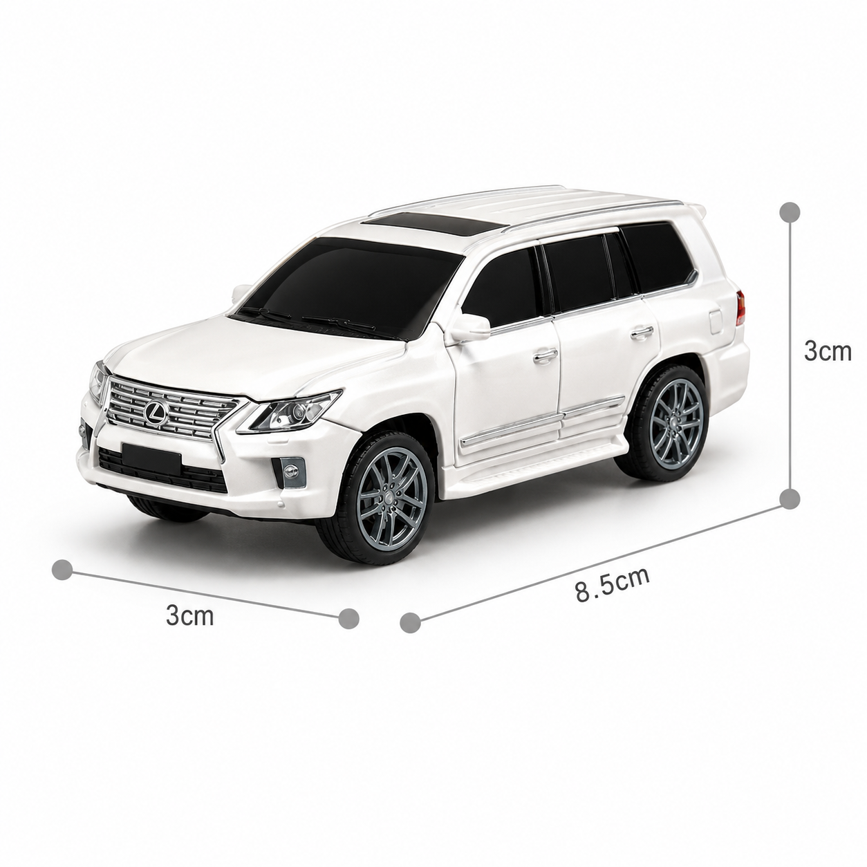 Lexus LX570 2015 Remote Control Car – 1:60 Scale Die-Cast Model