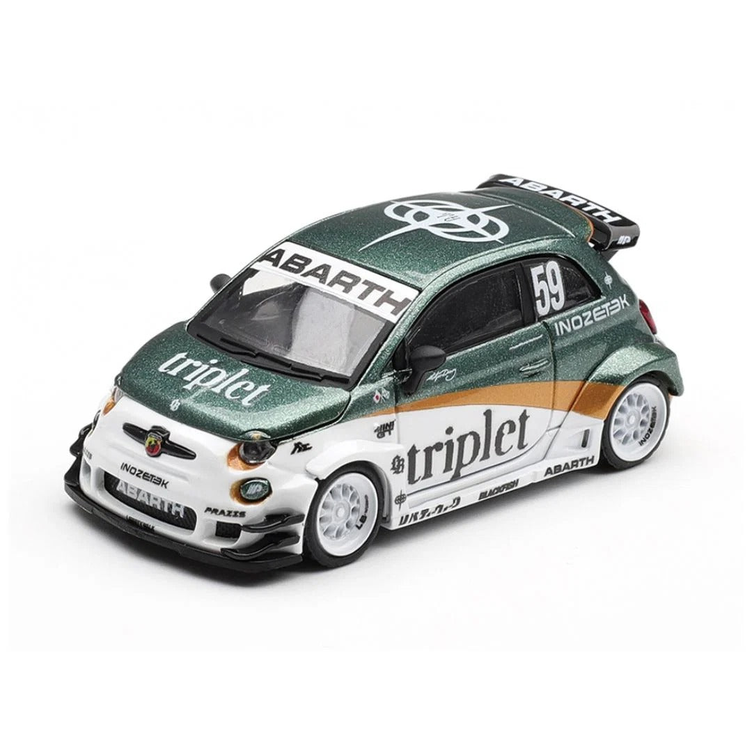 MINI GT Imported Abarth 595 LB WORKS TY Edition – 1:64 Die-Cast Scale Model #1216