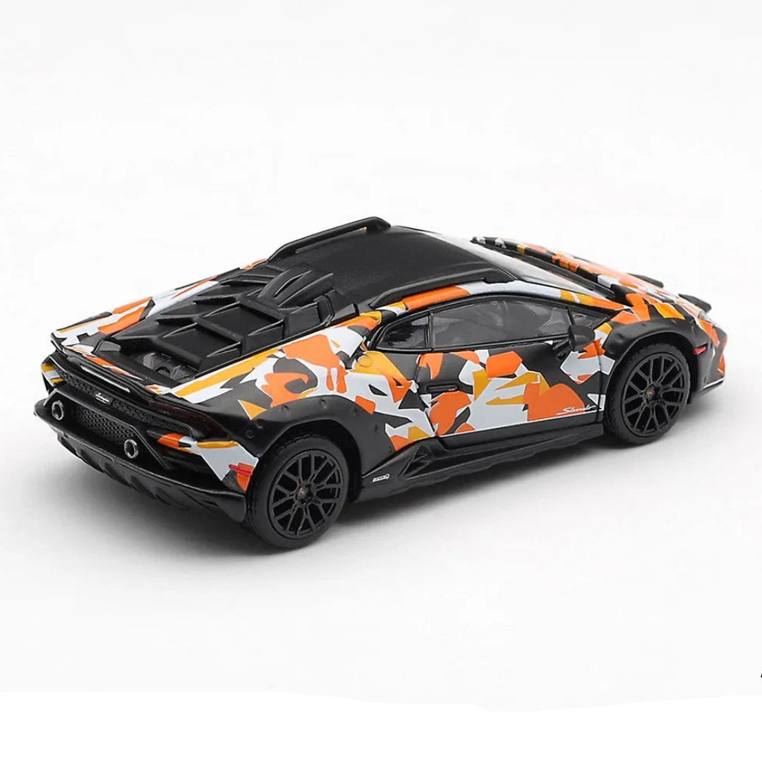 MINI GT Imported Lamborghini Huracán Sterrato All Terrain Camouflage Set of 4 1:64 Diecast Model Cars – MGTS0026