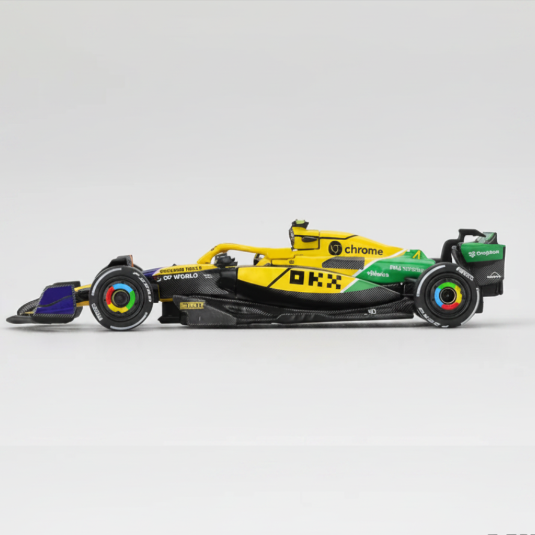 MINI GT Imported McLaren MCL38 #4 Lando Norris 2024 F1 Monaco GP 1:64 β No.1164