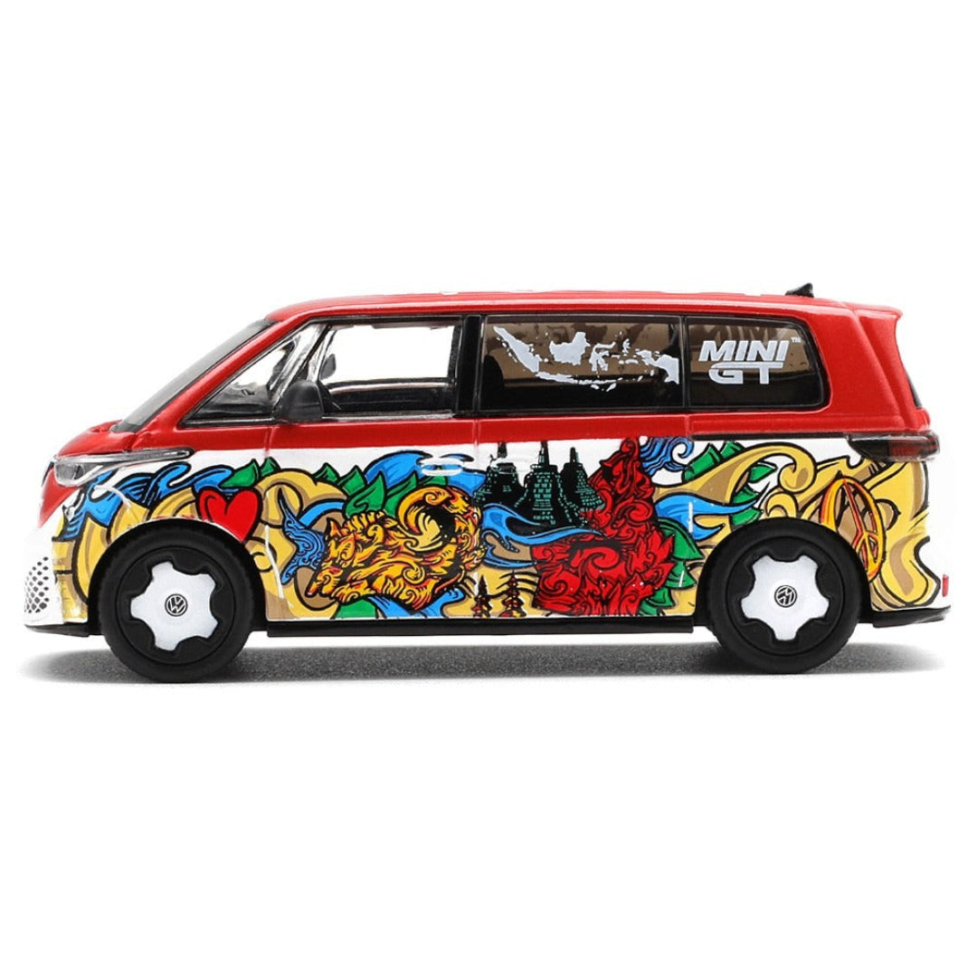 MINI GT Imported Volkswagen ID. Buzz Mizu Design 1:64 β No. 1209