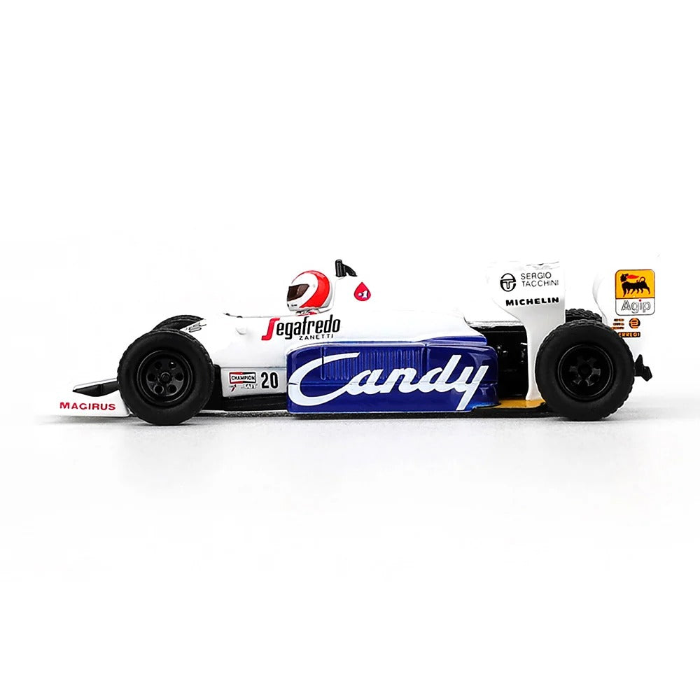 MINI GT Toleman TG184 #20 Formula 1 Diecast Model Car – 1984 Monaco Grand Prix Johnny Cecotto 1:64 1193 Diecast Model Car