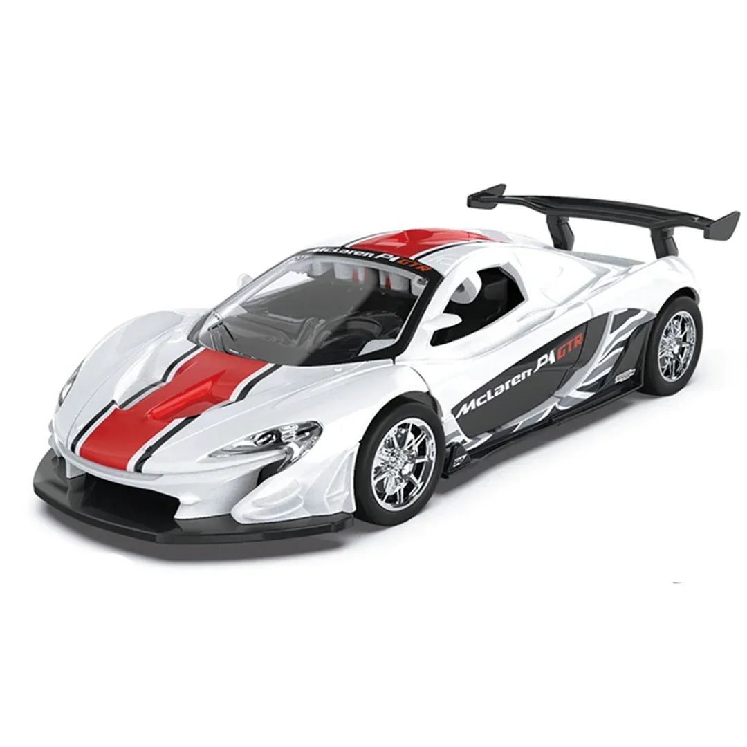 MSZ McLaren P1 GTR Diecast Metal Supercar Model