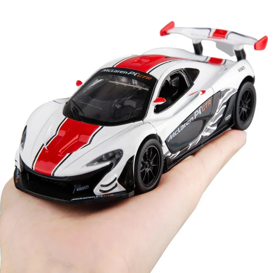 MSZ McLaren P1 GTR Diecast Metal Supercar Model