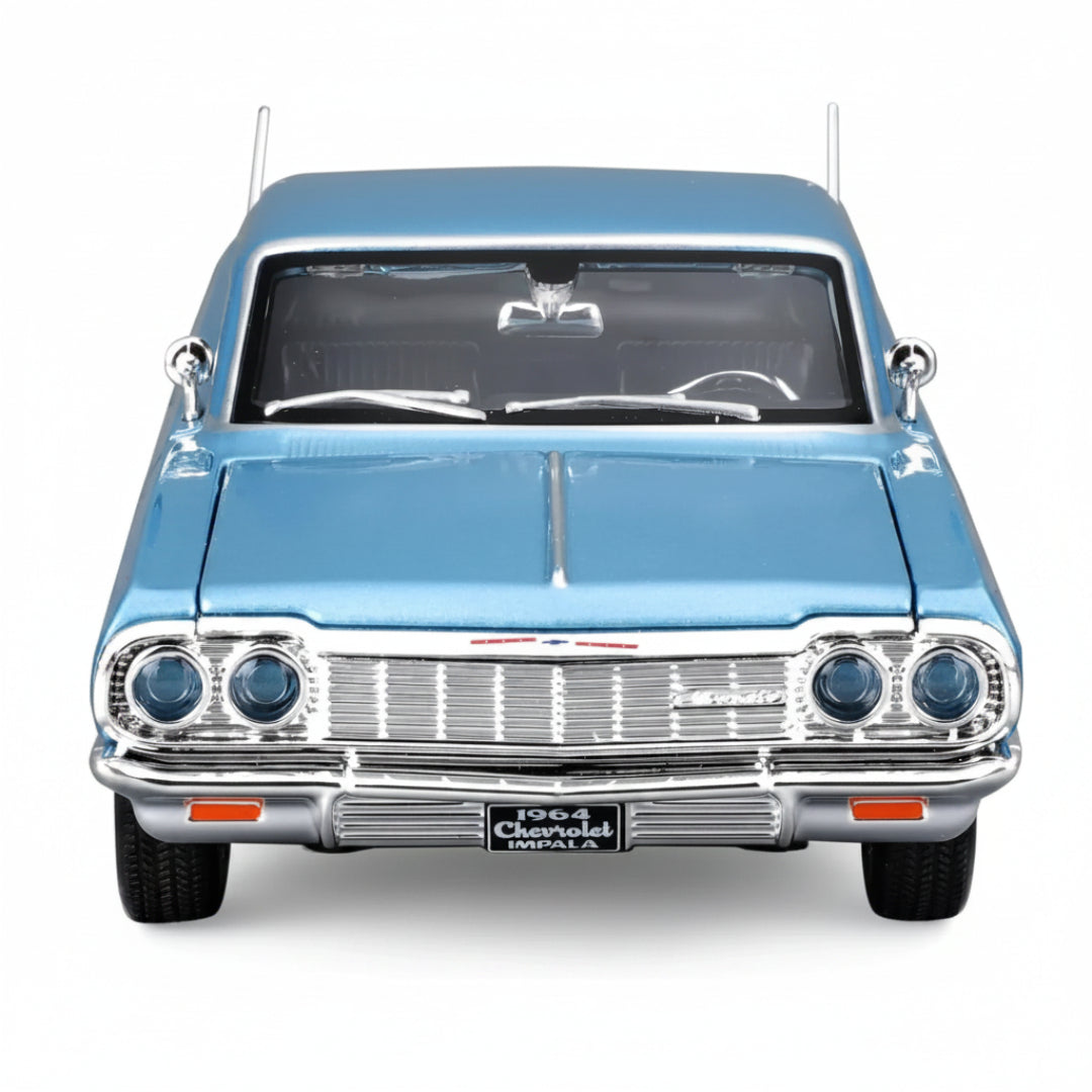 Maisto Collector's Collection 1964 Chevrolet Impala SS Blue 1:26 Diecast Model Car
