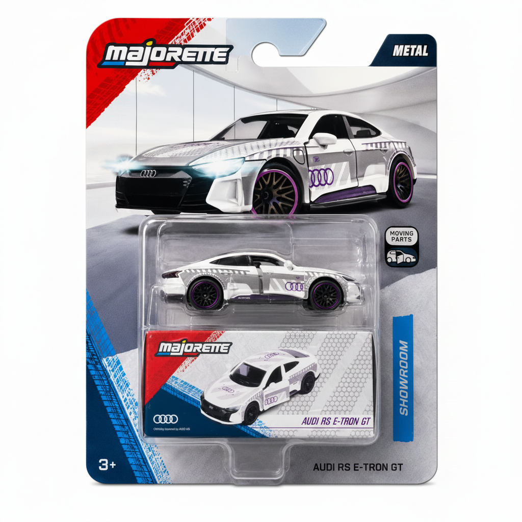 Majorette Audi RS E-Tron GT Die-Cast Metal Car Model with Opening Doors