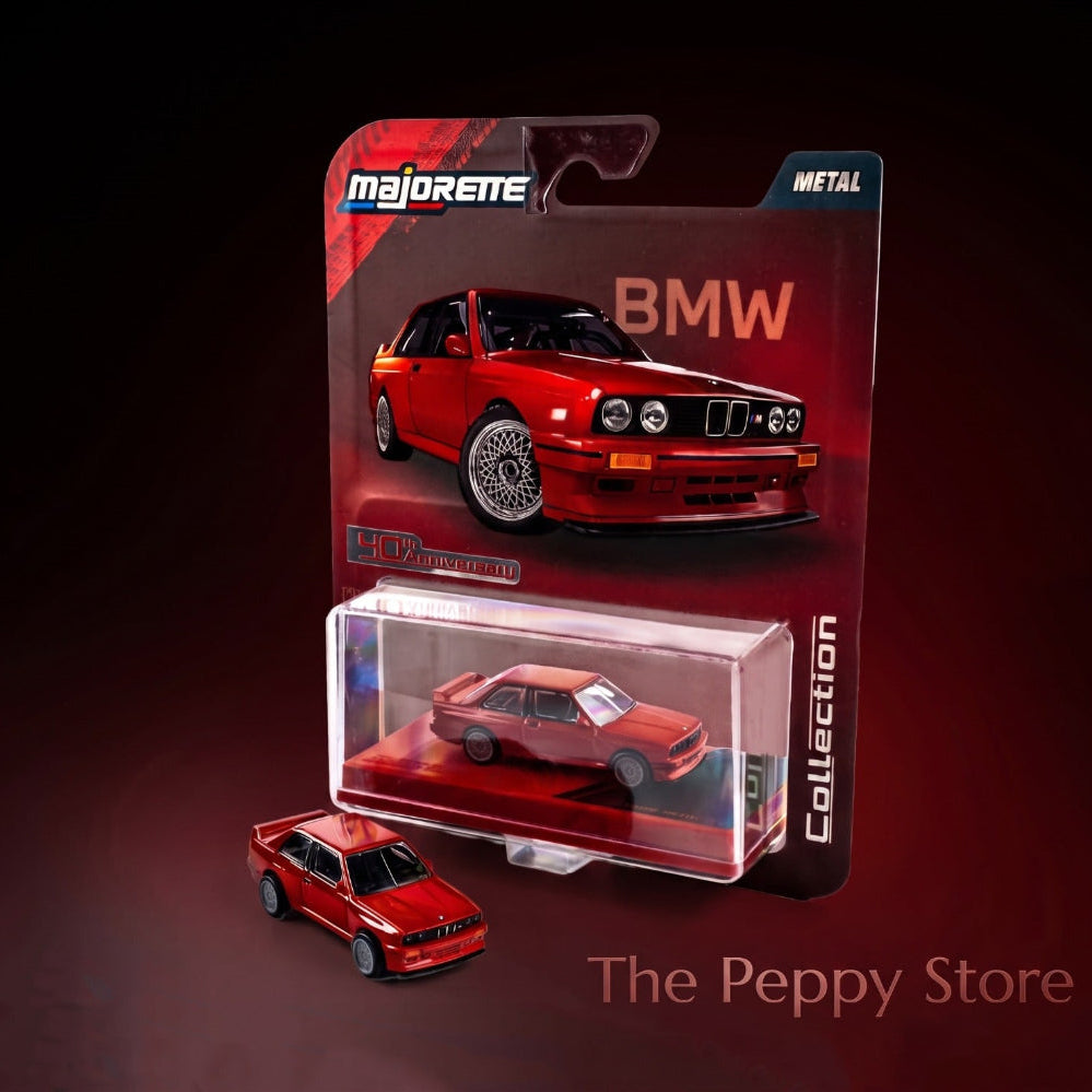 Majorette BMW M3 1:64 Scale Die-Cast Metal Model Car – Red