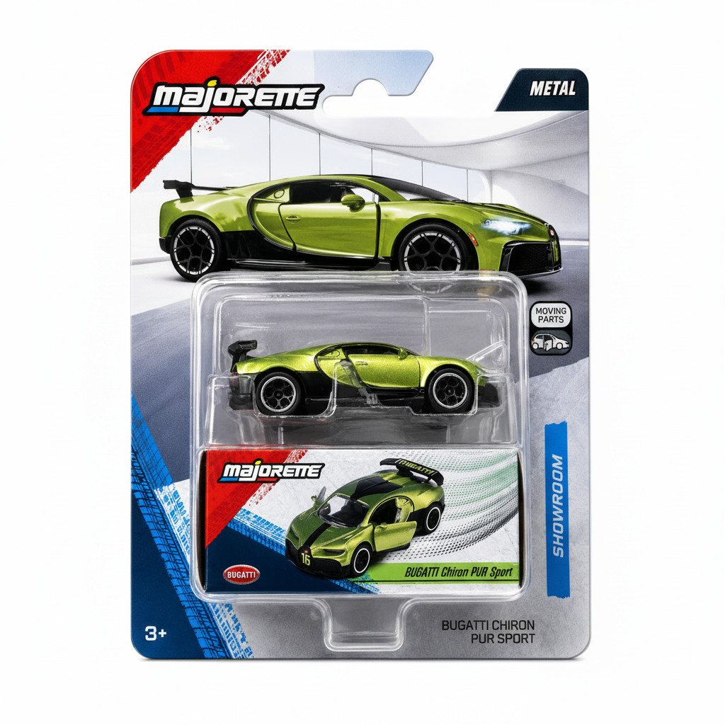 Majorette Lamborghini Countach LPI 800-4 Die-Cast Metal Car Model with Opening Doors