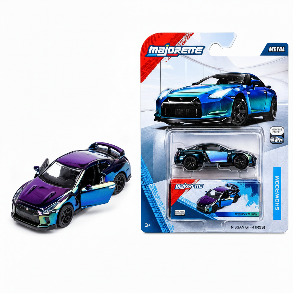 Majorette Nissan GT-R (R35) Showroom Series Die-Cast Model Car