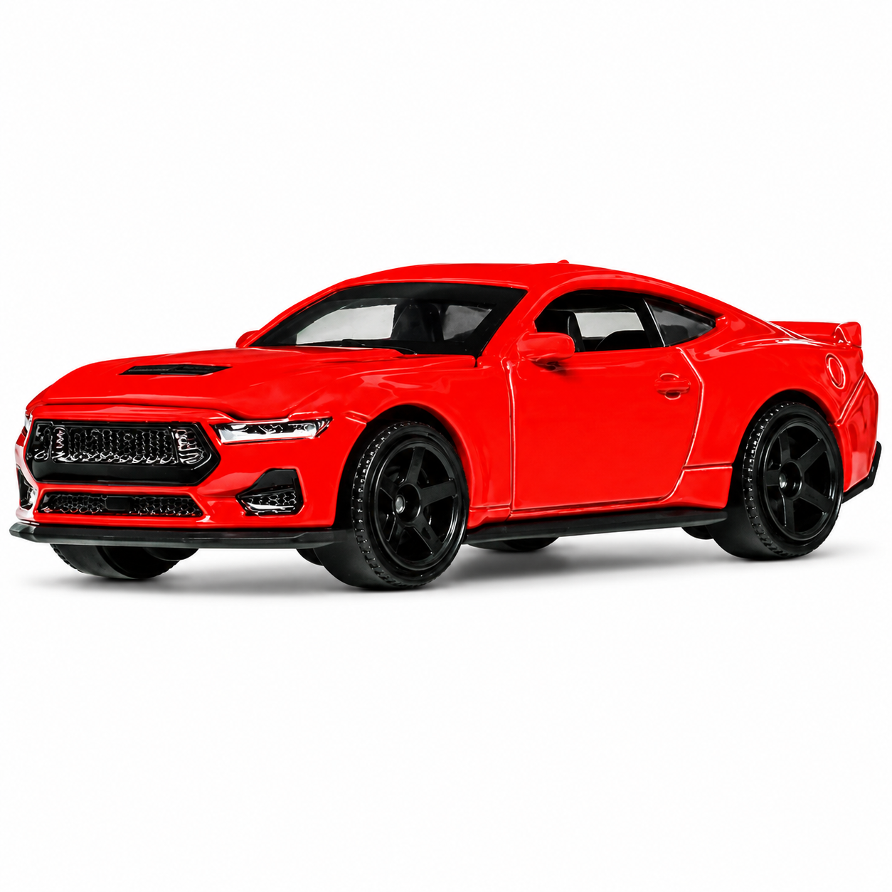 Matchbox Moving Parts 2024 Ford Mustang Die-Cast Model Car – Red Sports Edition