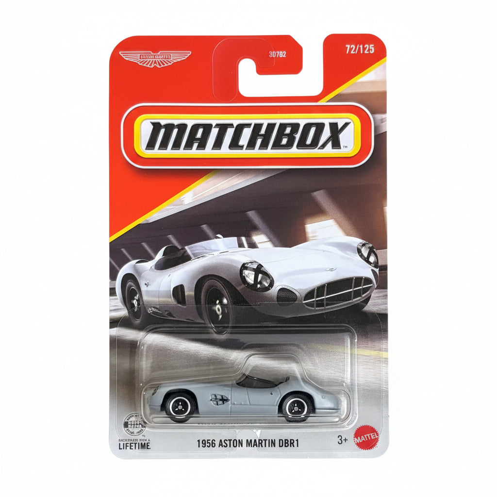 Matchbox Imported 1956 Aston Martin DBR1 Die-Cast Car| 1:64 Scale