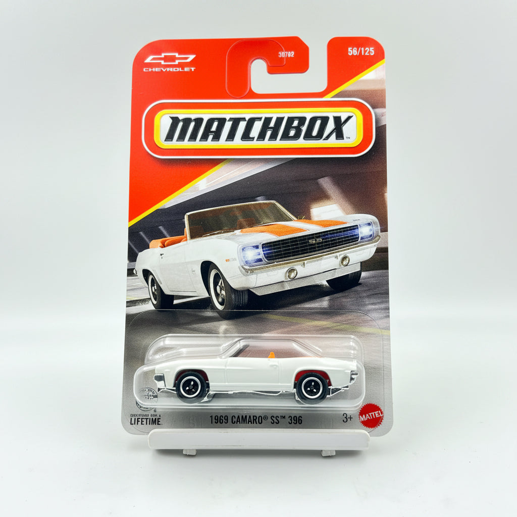 Matchbox Imported 1969 Camaro SS 396 Die-Cast Car| 1:64 Scale
