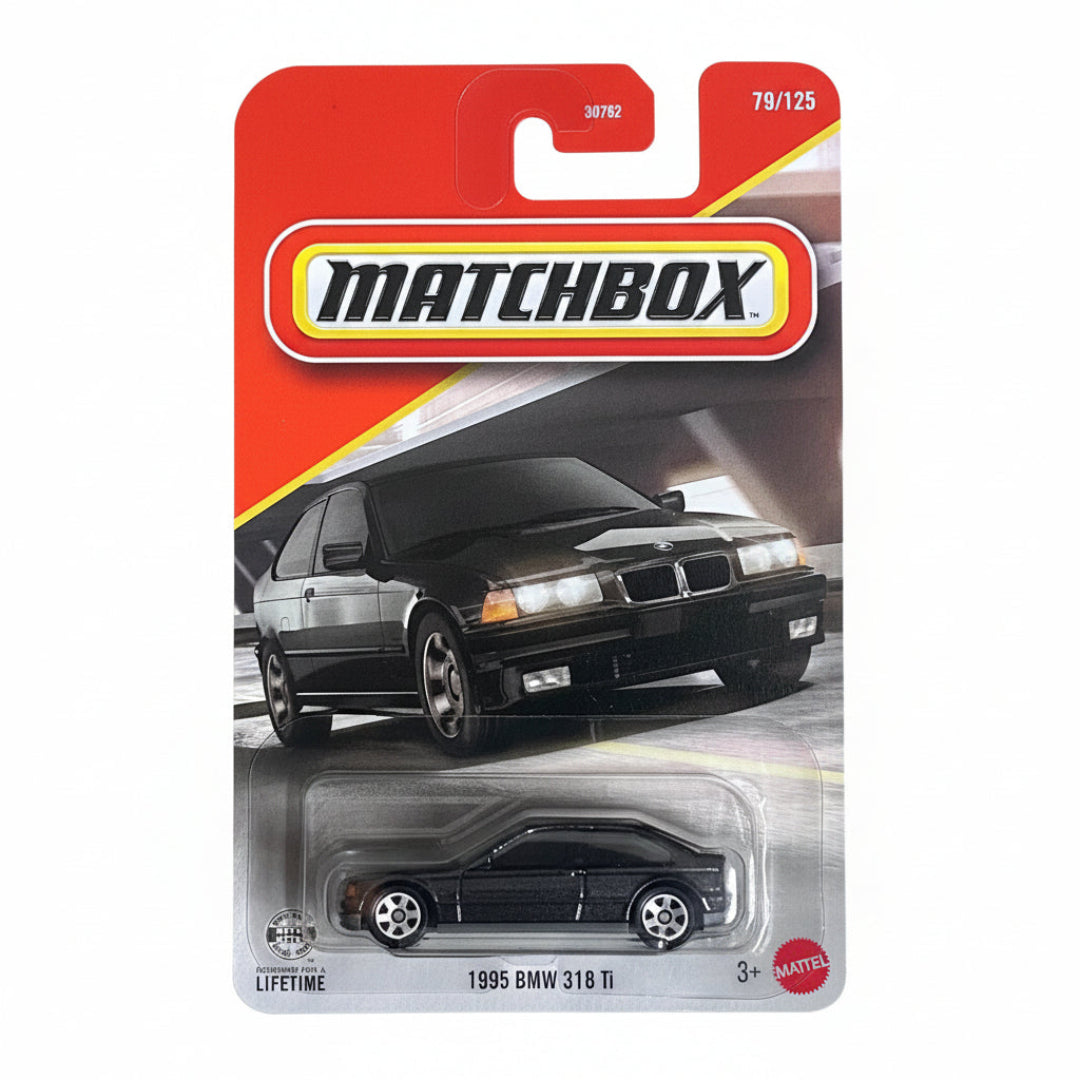 Matchbox Imported 1995 BMW 318 Ti Die-Cast Car| 1:64 Scale