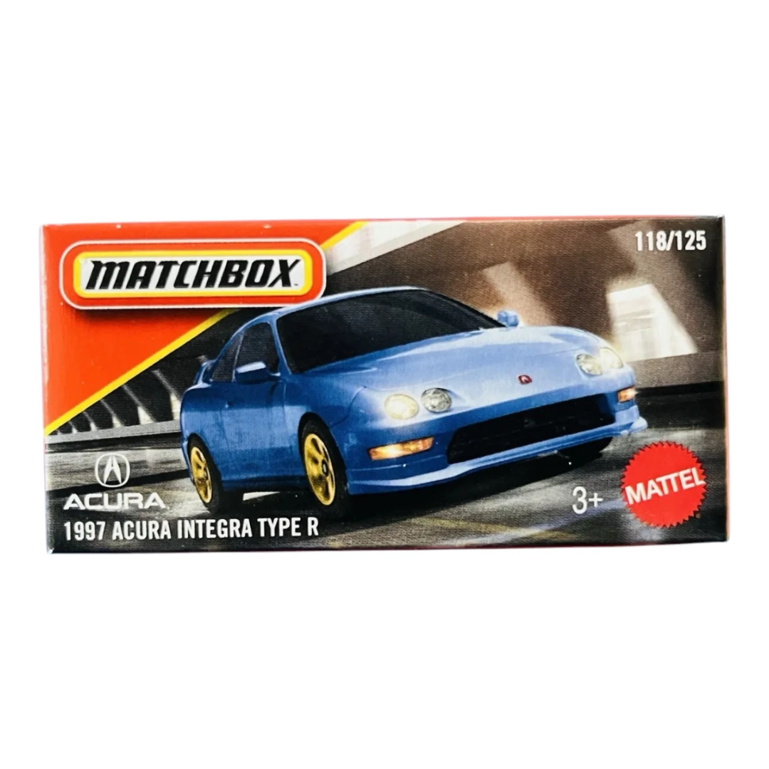 Matchbox Imported 1997 Acura Integra Type R Die-Cast Toy Car 1:64 Scale