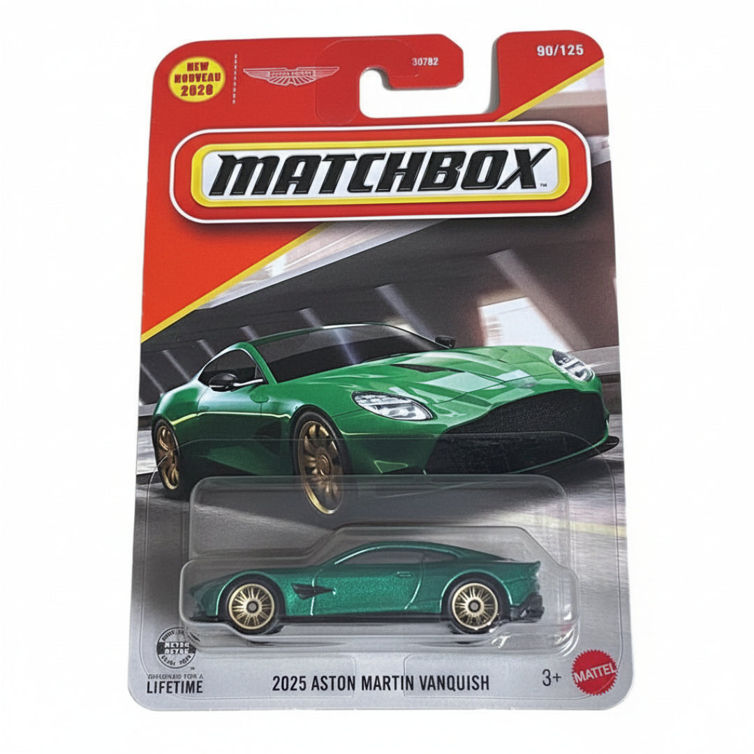Matchbox Imported 2025 Aston Martin Vanquish Die-Cast Car| 1:64