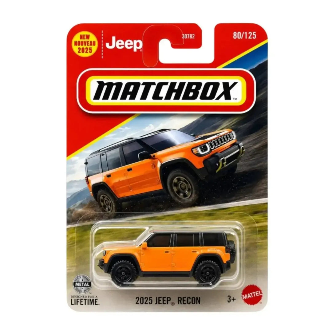 Matchbox Imported 2025 Jeep Recon Die-Cast Car| 1:64 Scale