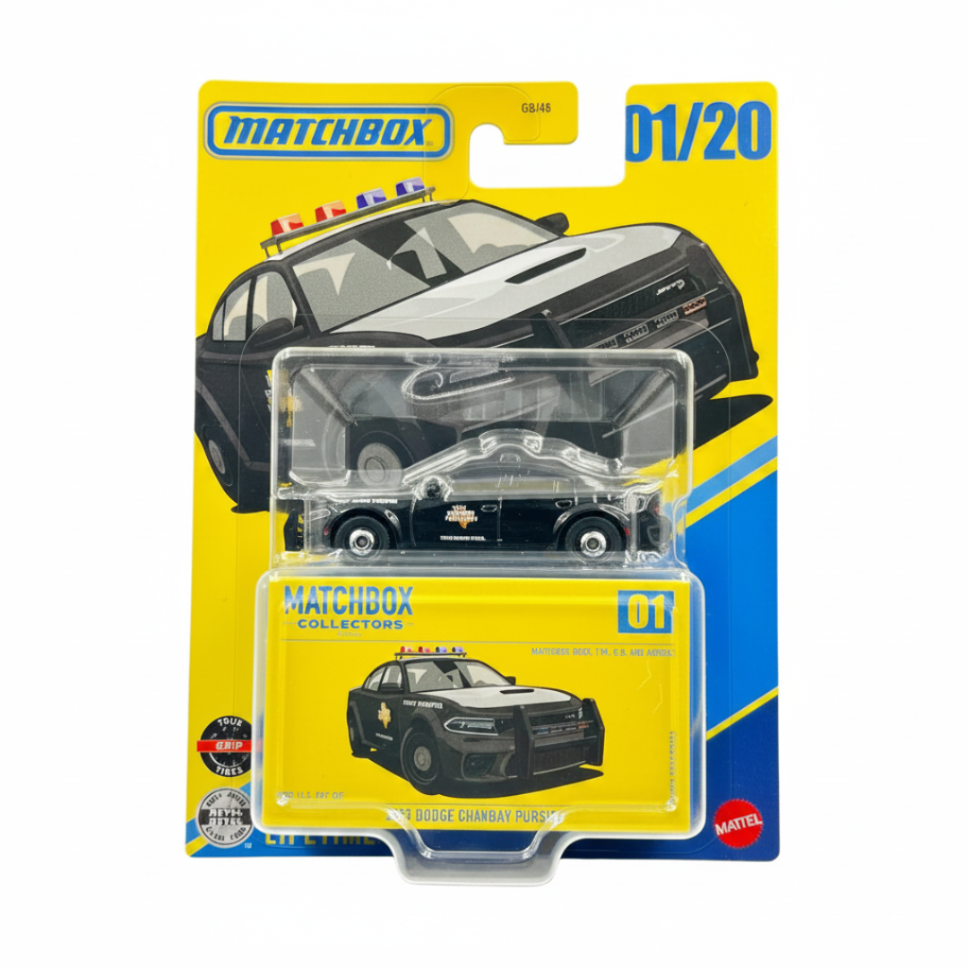 Matchbox Imported Collectors 2023 Dodge Charger Pursuit Die-Cast Car