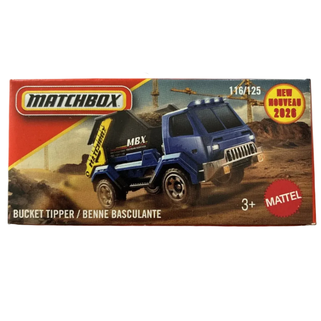 Matchbox Imported MBX Bucket Tipper Die-Cast Toy Truck 1:64 Scale