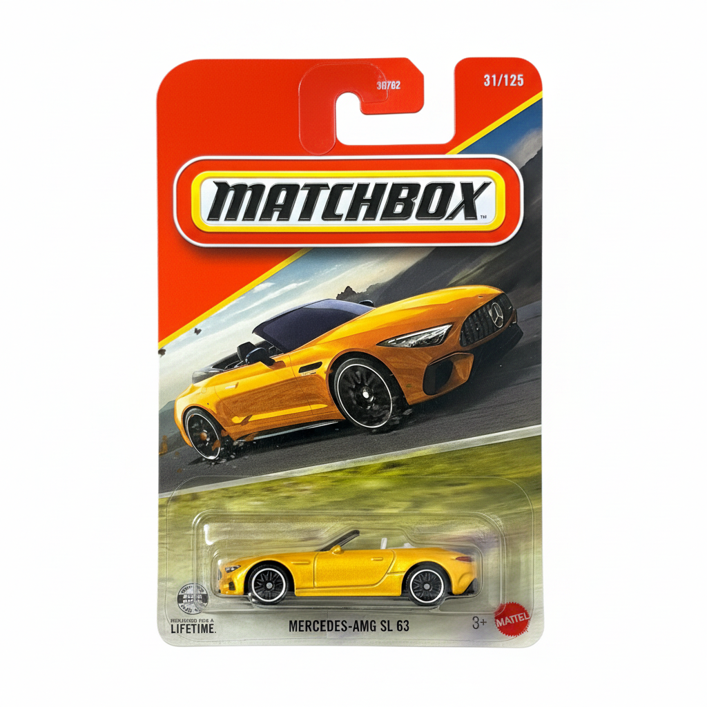 Matchbox Imported Mercedes-AMG SL 63 Die-Cast Car| 1:64 Scale