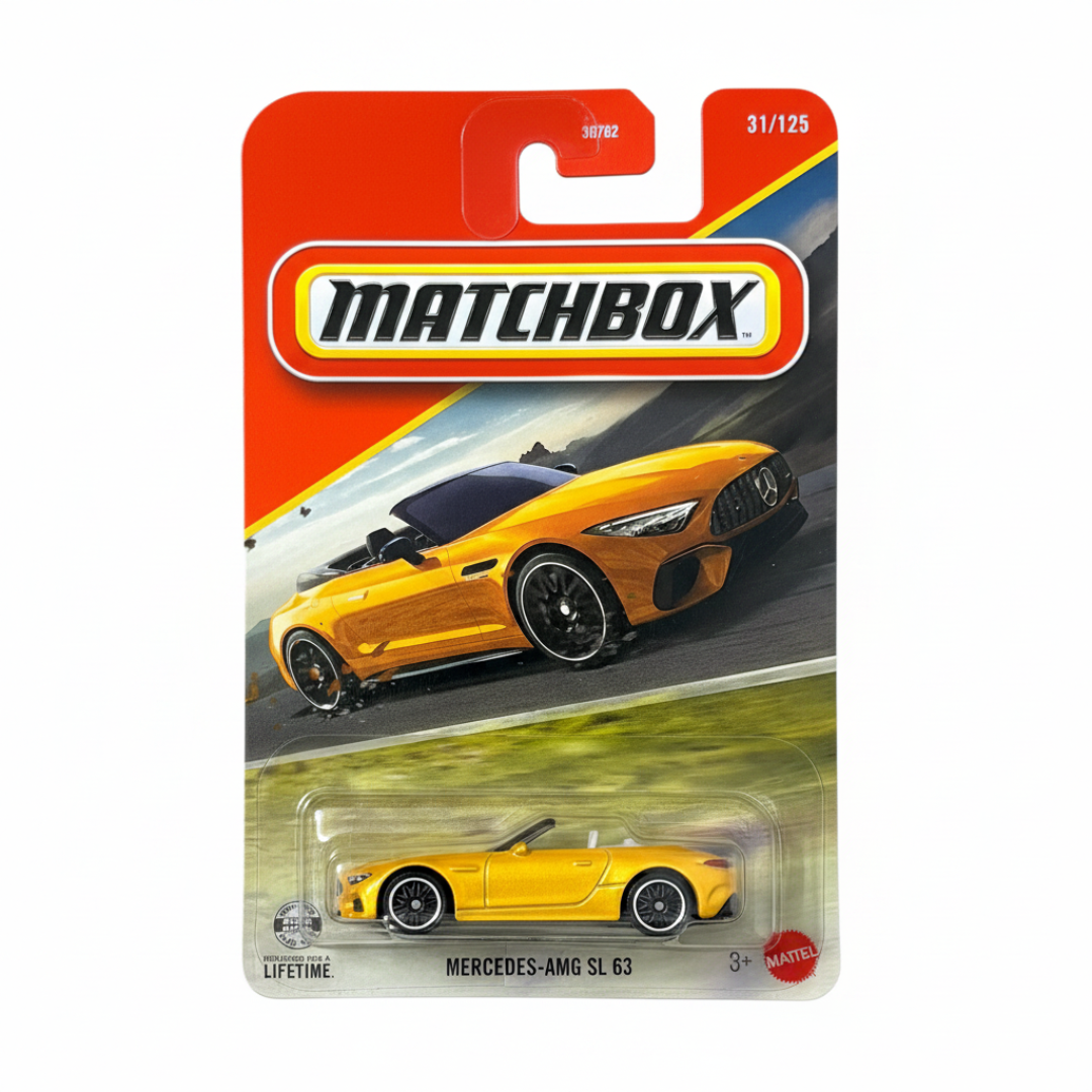 Matchbox Imported Mercedes-AMG SL 63 Die-Cast Car| 1:64 Scale