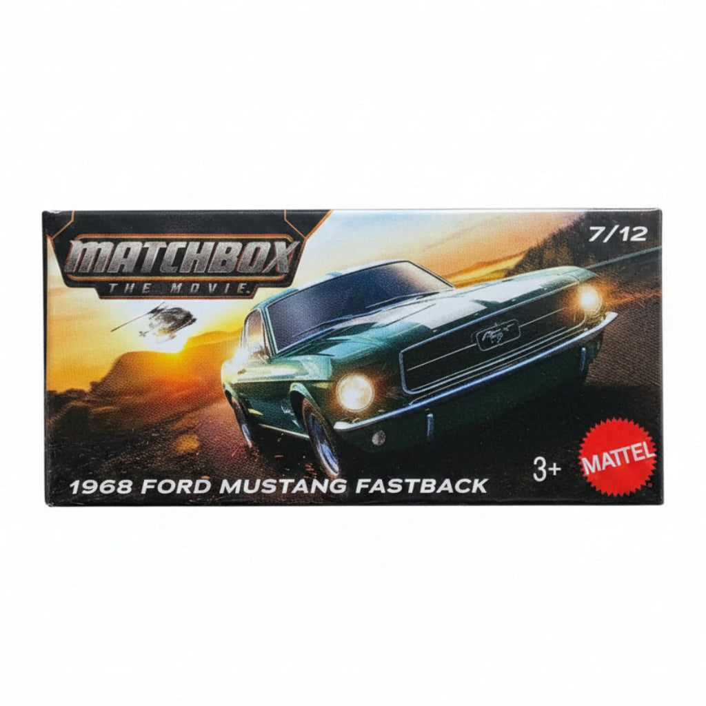 Matchbox Imported The Movie 1968 Ford Mustang Fastback | 1:64 Scale