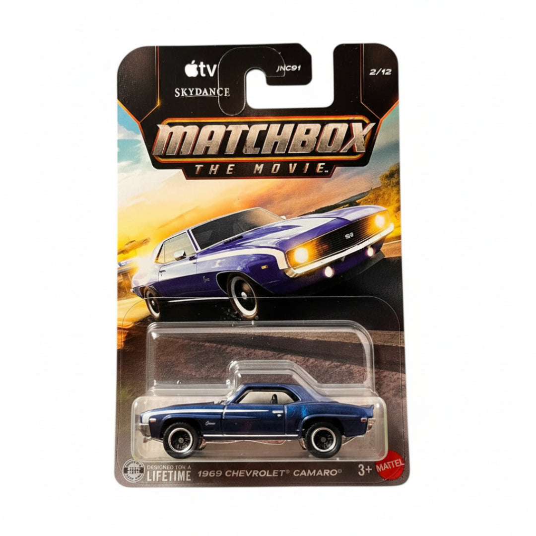 Matchbox Imported The Movie 1969 Chevrolet Camaro Die-Cast Car