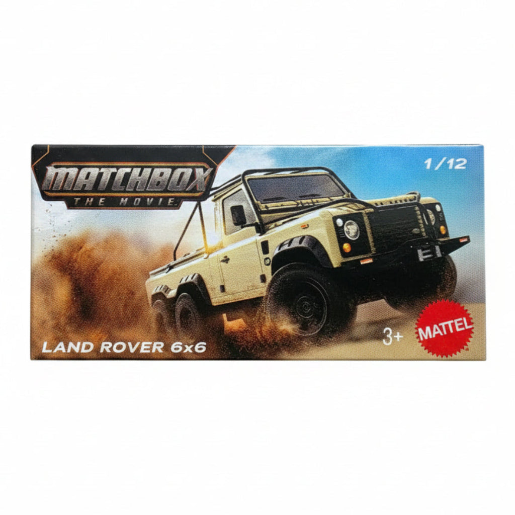 Matchbox Imported The Movie Land Rover 6x6 | 1:64 Scale