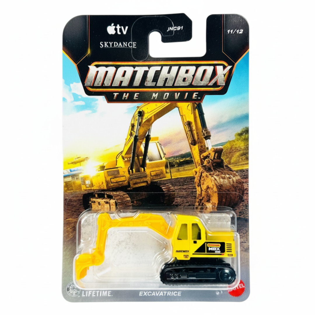 Matchbox Imported The Movie MBX Excavator Die-Cast Construction Vehicle