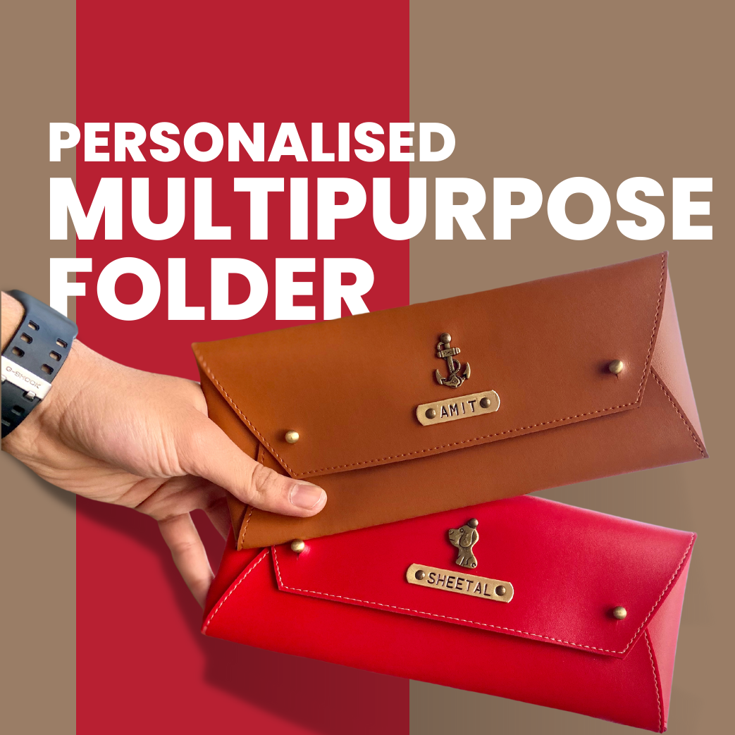 Personallsed Banking Folder - No Cash On Delivery Allowed On This Product - Prepaid Order Only