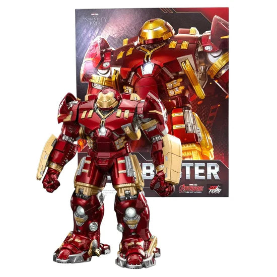 Marvel iron Man Mark 44 MK44 1:10 Scale Hulkbuster Collectible Action Figure With LED Light Function by ZD Toys
