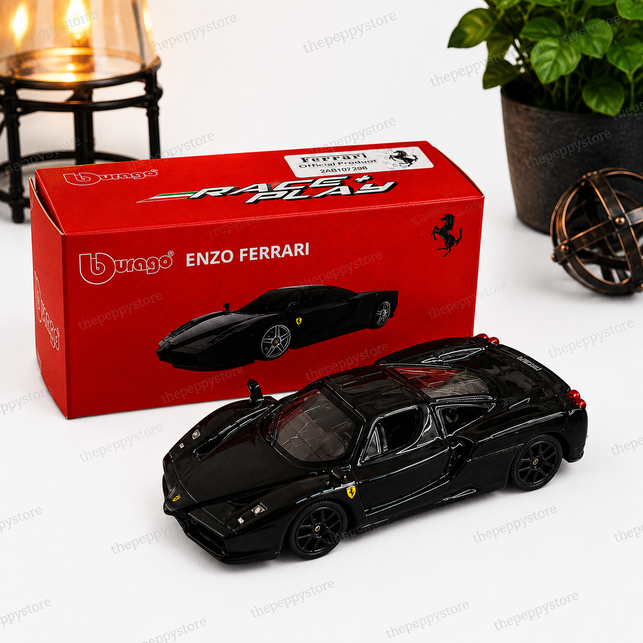 Official Bburago Enzo Ferrari - 1 : 64 Diecast Scale Model