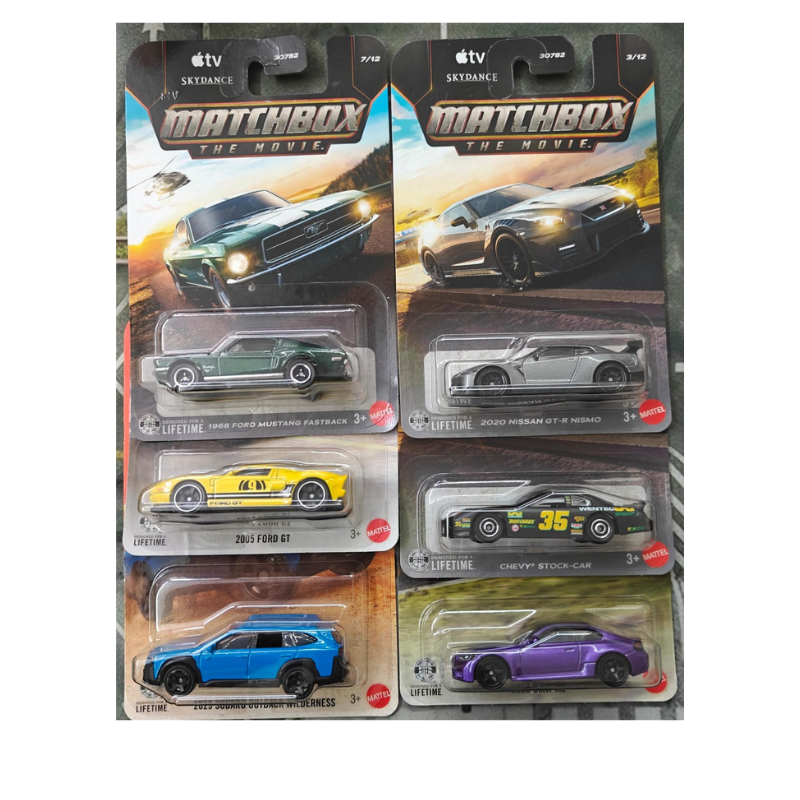 Official Matchbox Box Set of 24 K case 2026 with Apple TV Cars