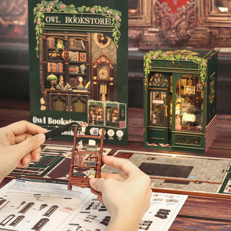 Book Nook Kit Do It yourself Miniature House Kit ( No Cash on Delivery on this Product )