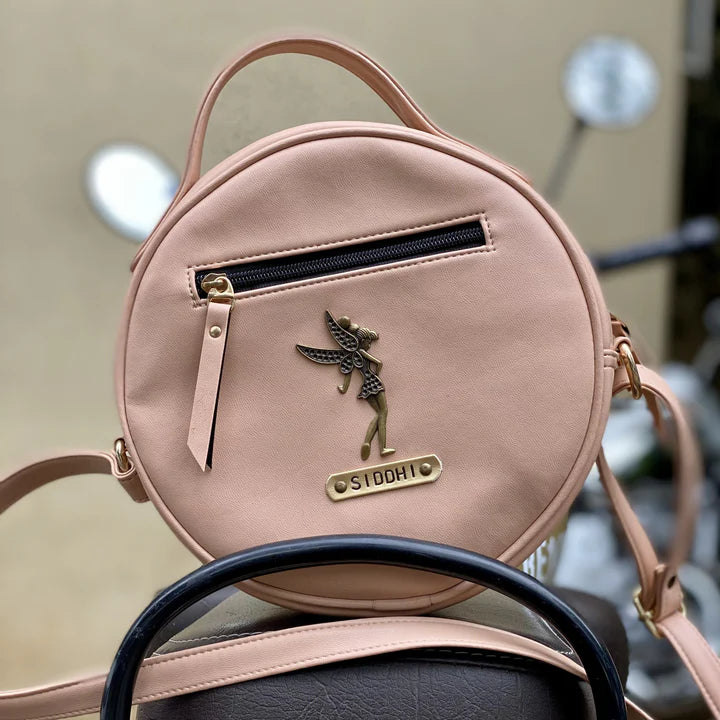 Personalised Circular Sling Bag ( No Cod on personalised Orders ) - Prepaid Orders Only