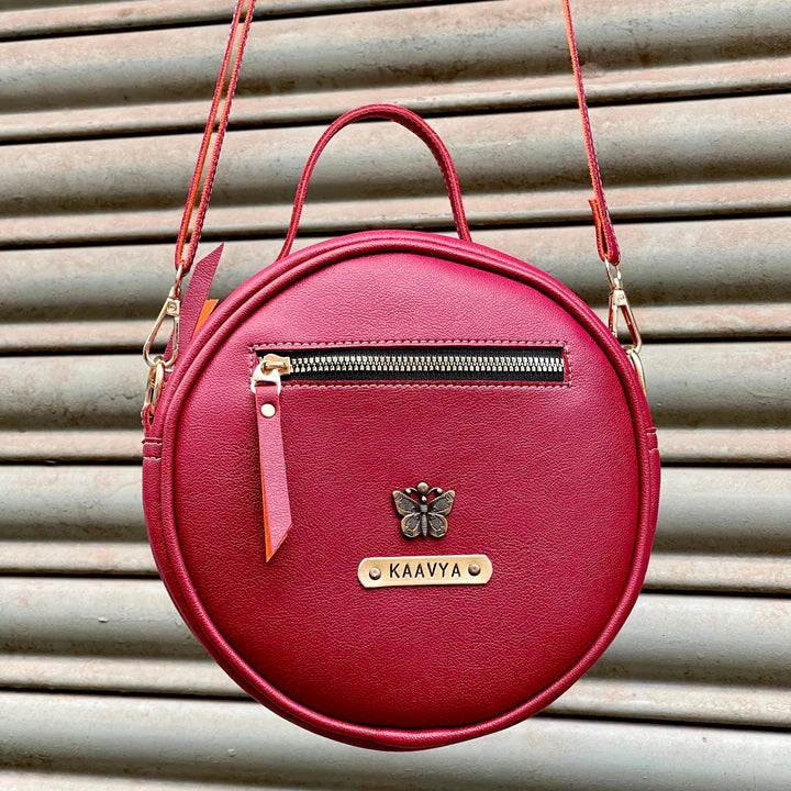 Personalised Circular Sling Bag ( No Cod on personalised Orders ) - Prepaid Orders Only