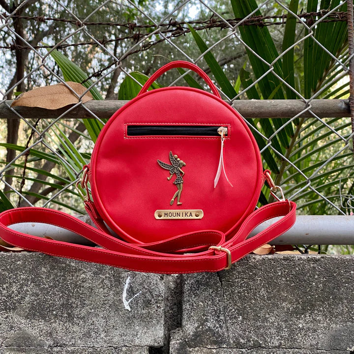 Personalised Circular Sling Bag ( No Cod on personalised Orders ) - Prepaid Orders Only