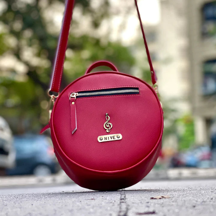 Personalised Circular Sling Bag ( No Cod on personalised Orders ) - Prepaid Orders Only
