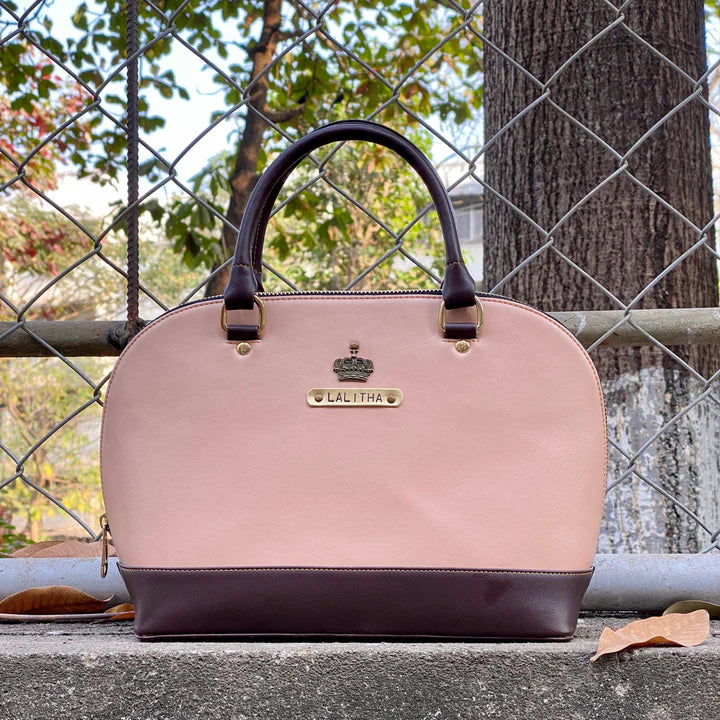 Personalised Ladies Handbag With Charm - No COD Allowed On Personalised Product (Select From Drop Down Menu)