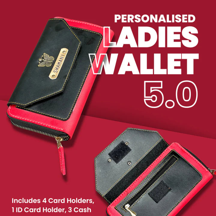 Personalised Ladies Wallets 5.0 (No CASH ON DELIVERY allowed on this product)