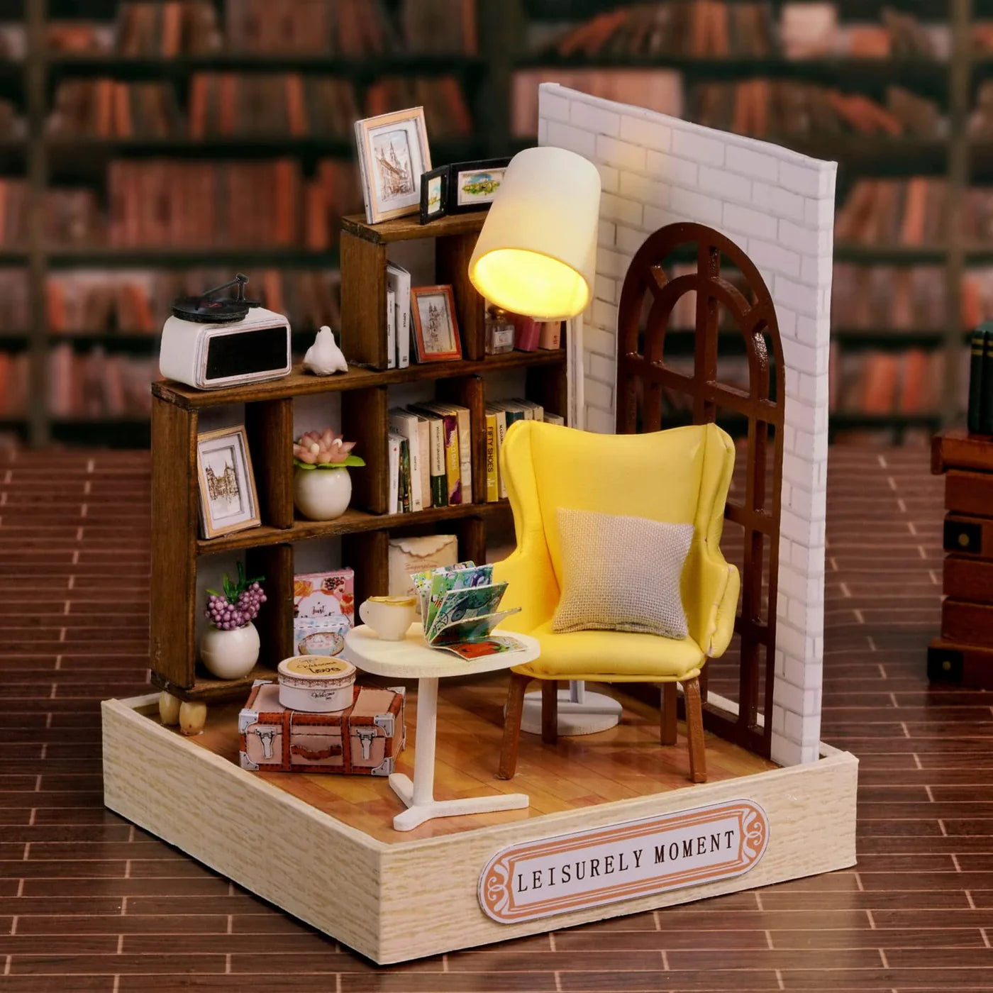 Cuteroom Diy Dollhouse - Corner of Happiness Series Miniature Kit - Leisurely Moment