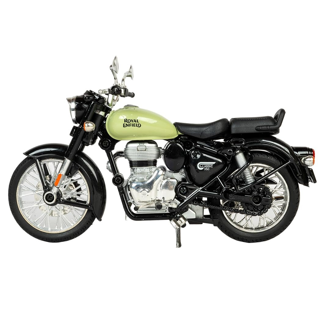 Royal Enfield Classic 350 1:15 Scale Diecast Model Motorcycle