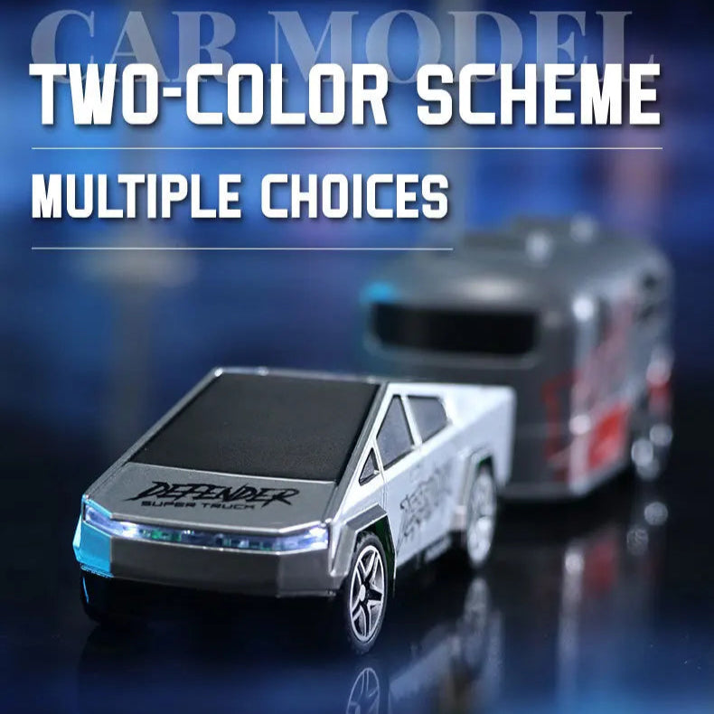 Trasped 1:64 Scale Off-Road Monster Truck Mini R/C Speed Regulating Alloy Model Car (No Cod Allowed On This Product) - Prepaid Orders Only