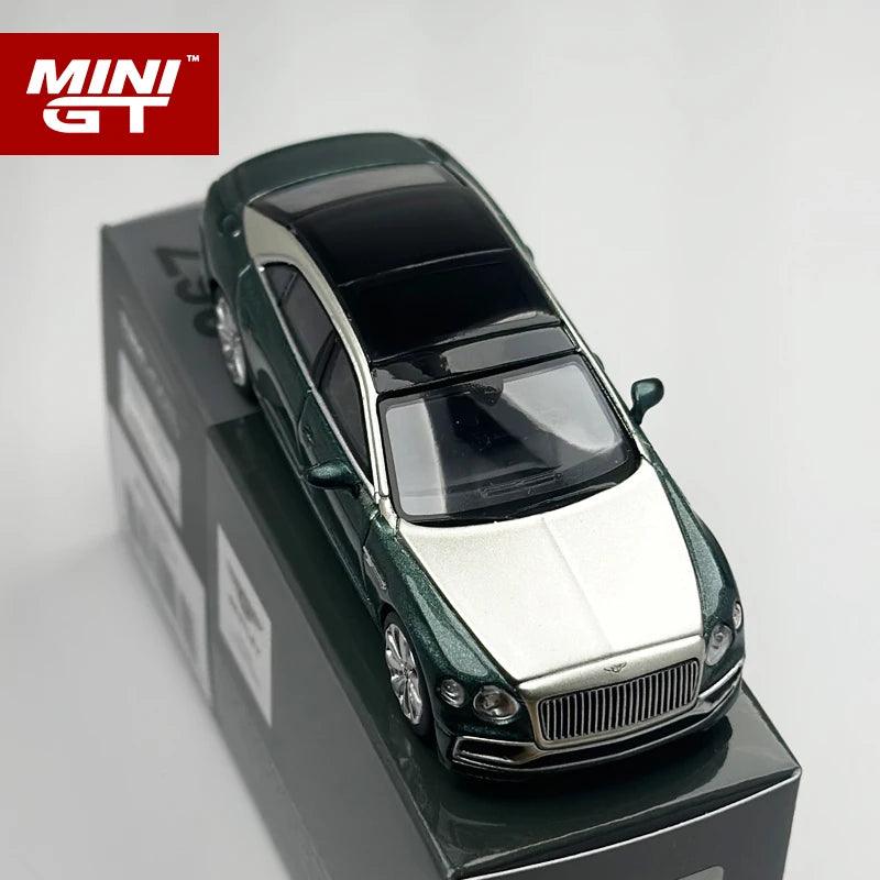 Mini GT Bentley Flying Spur White Sand Verdant 867