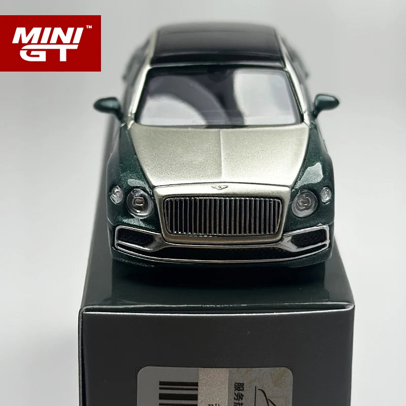 Mini GT Bentley Flying Spur White Sand Verdant 867