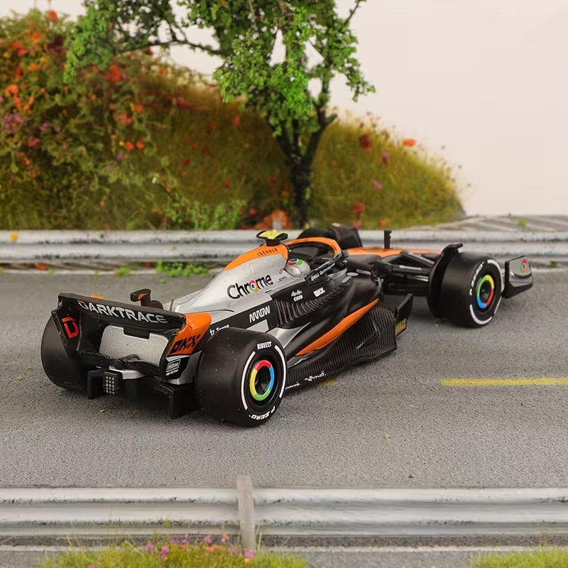 Scale 1 : 43 Official Licensed CCA Cool-Chic Auto Diecast Metal Model Car - 2023 British Grand Prix Mclaren F1 MCL60 4 Lando Norris