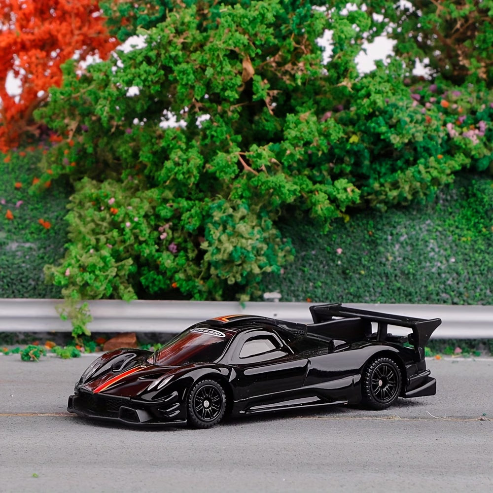 Scale 1 : 64 CCA Pagani Zonda Revolucion Black Diecast Metal Model Car