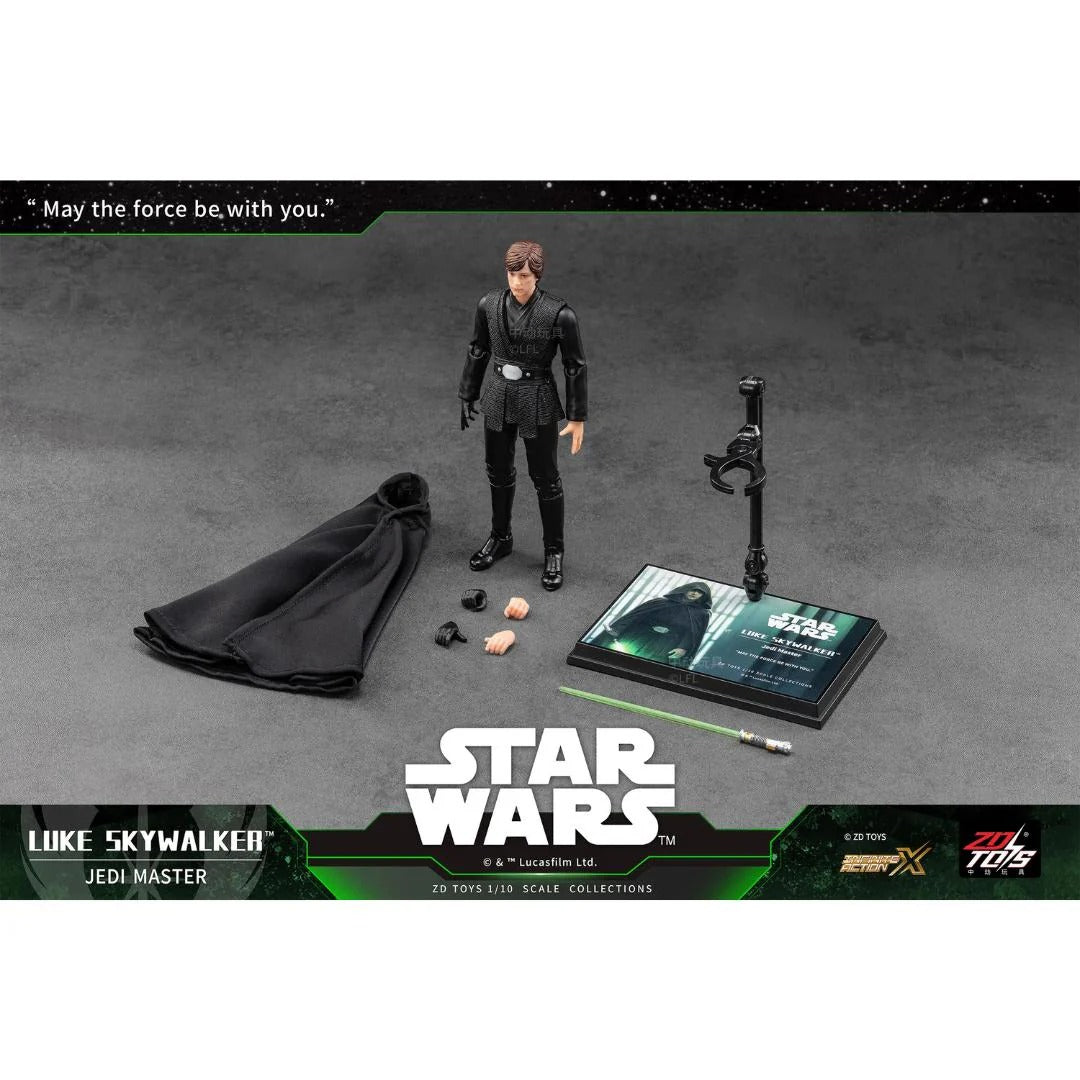 Starwars Luke Skywalker Action Figure By Zd Toys