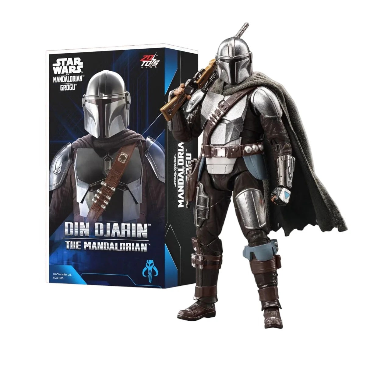 Starwars Mandalorian Action Figure By Zd Toys